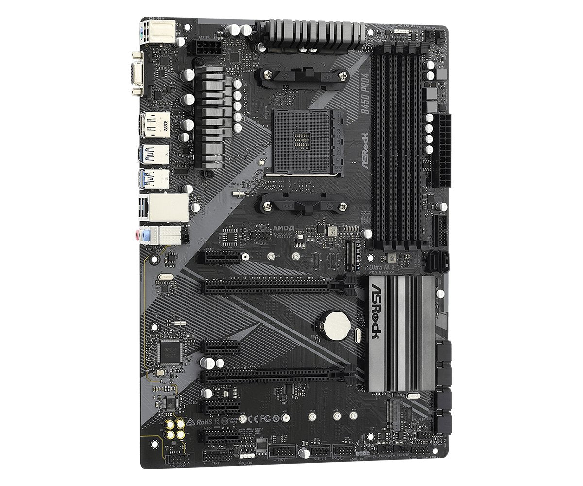EAN 4710483932786 - Asrock B450 Pro4 R2.0 AMD B450 Zócalo AM4 ATX imagen 4