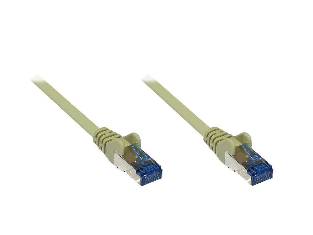 Rns® Cable De Red Mit Rastnasenschutz, Cat. 6a, S Ftp, Pimf, Halogenfrei, 500mhz, Grau, 1,5m, Good Connections®