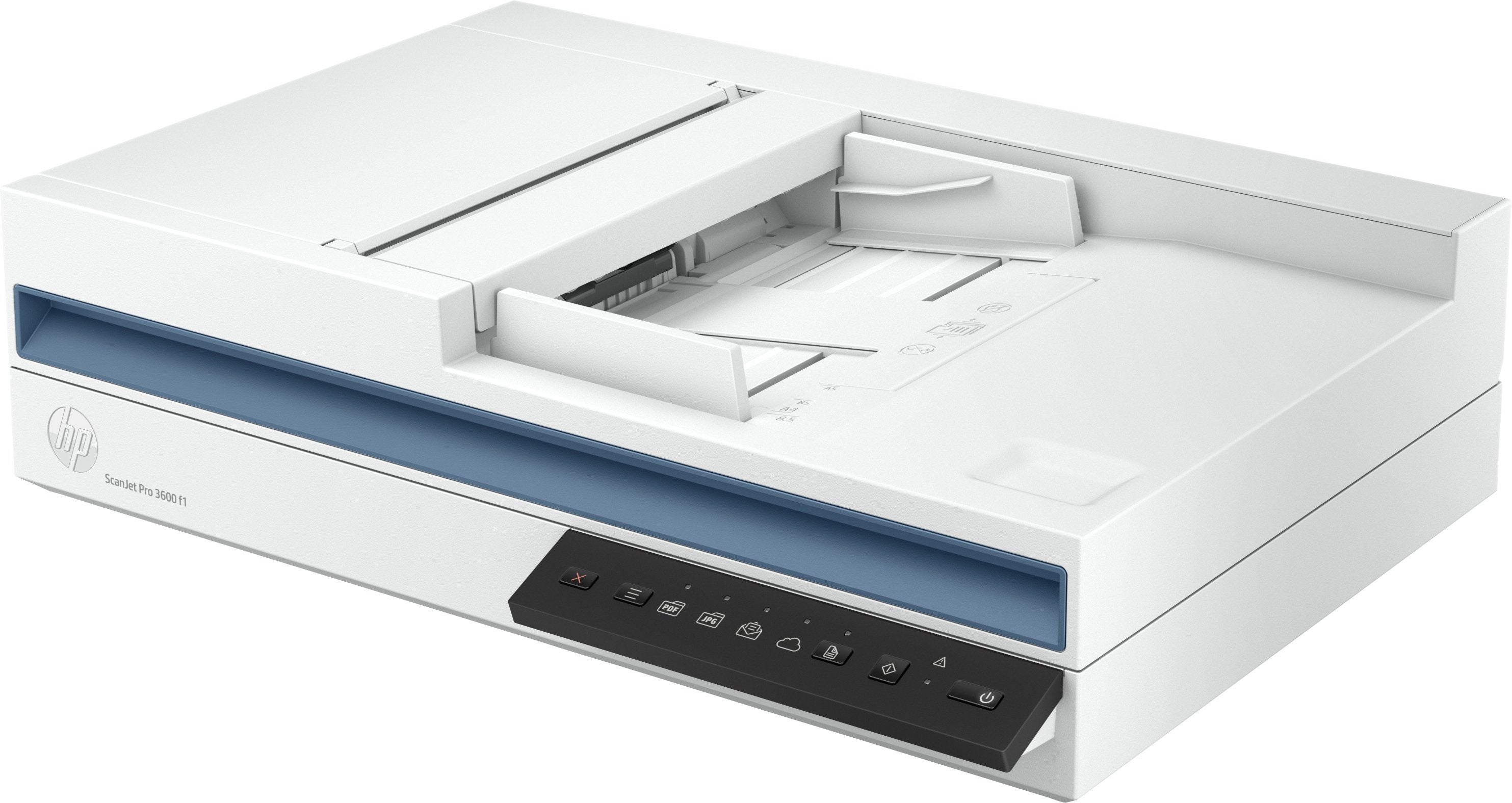 Escáner Documental Hp Scanjet Pro 3600 F1 Con Alimentador De Documentos Adf Doble Cara