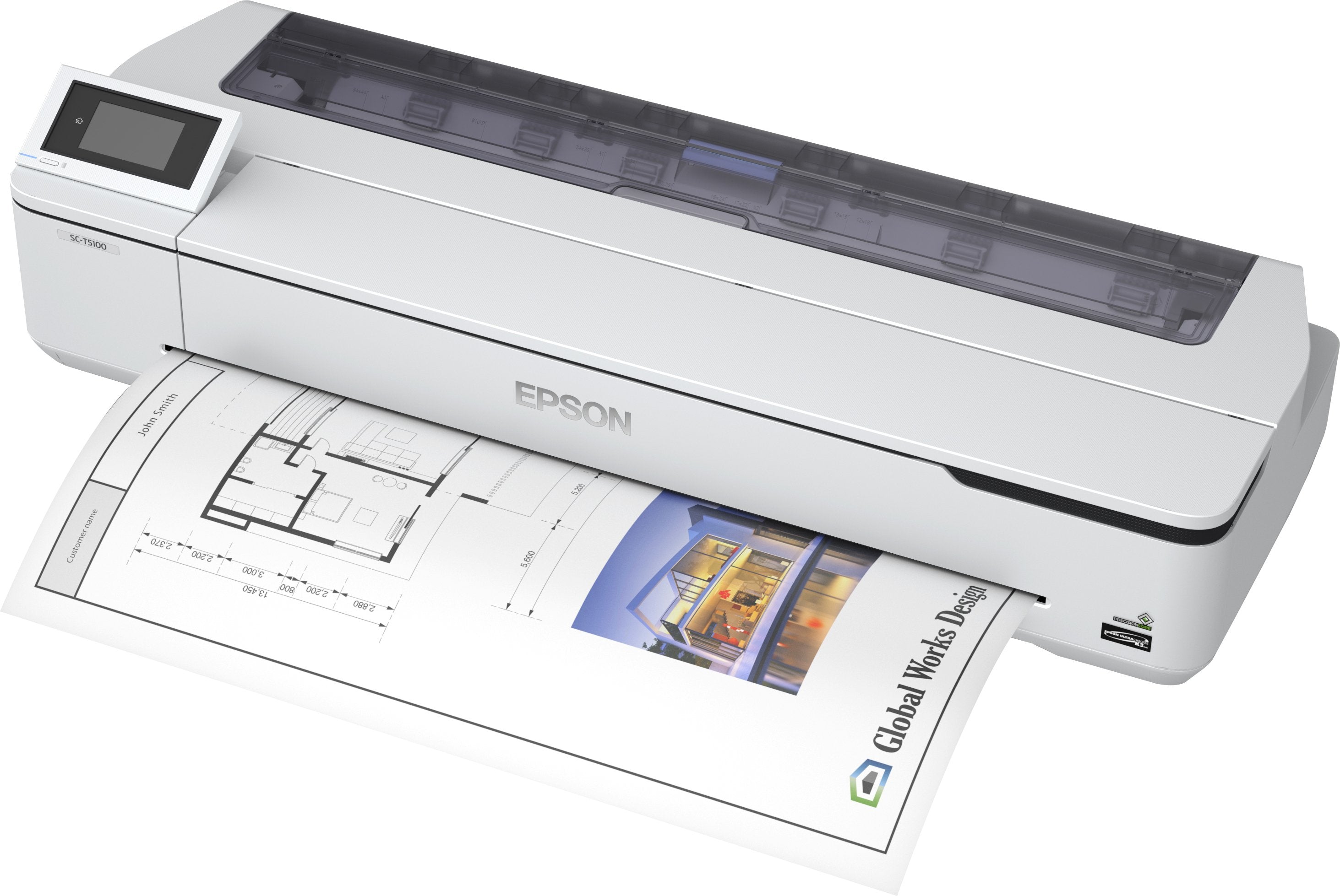 Epson Impresora Gf Surecolor  Sc-T5100n (Sin Soporte)