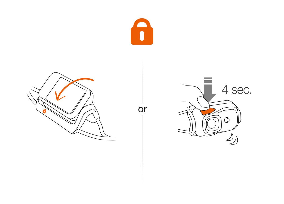 Petzl Bindi, Luz Led Naranja E102aa01