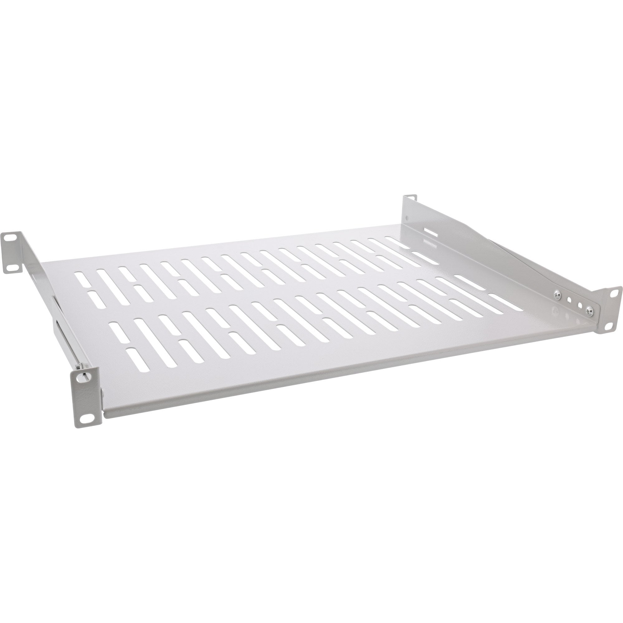 Inline® 19" Shelf, 350mm, 50kg, 1u, Ral 7035 Gris