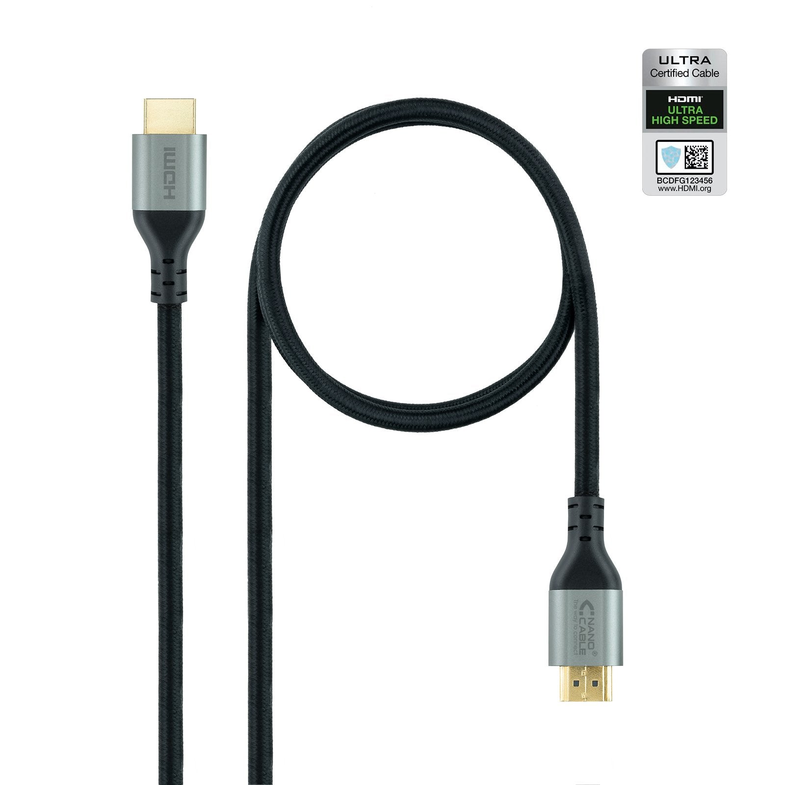 EAN 8433281010734 - Nanocable 10.15.8102 cable HDMI HDMI tipo A (Estándar) imagen 1