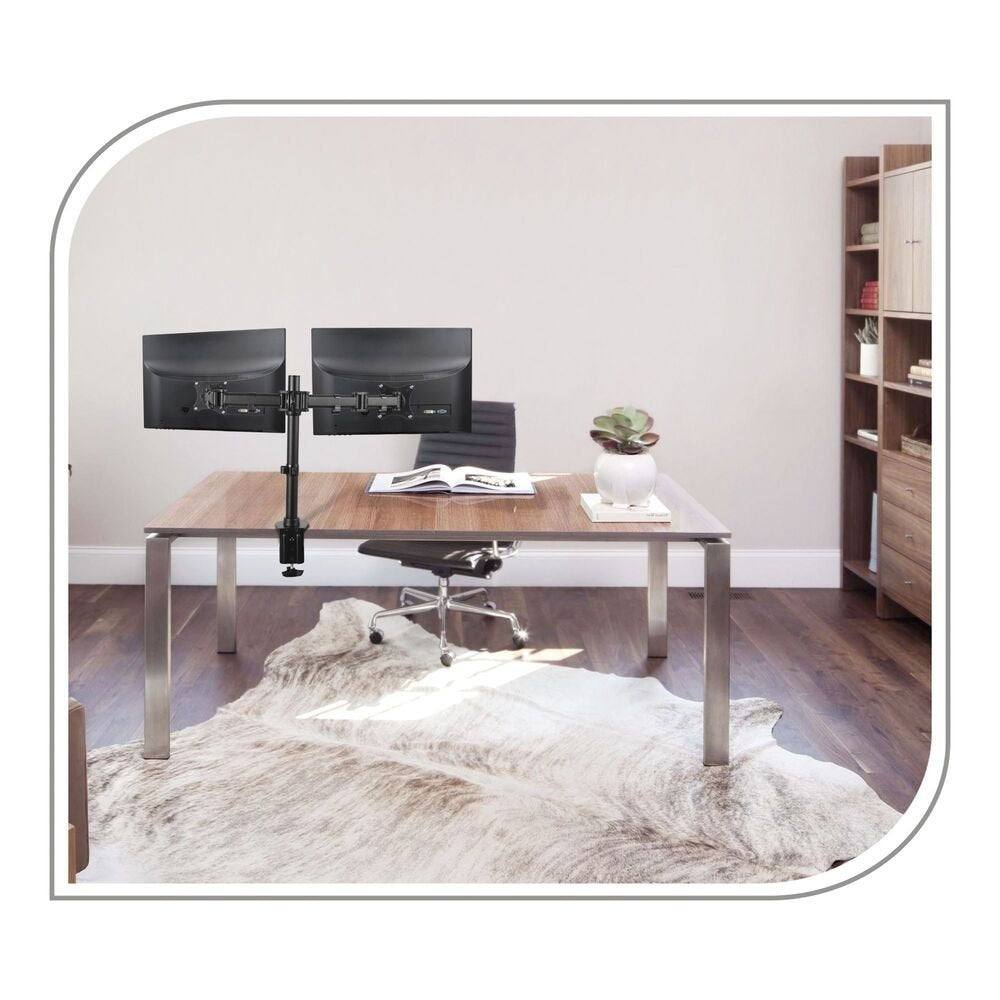 EAN 4251364706381 - PureMounts PM-OFFICE-02 soporte para monitor 68,6 cm (27") Escritorio Negro imagen 6