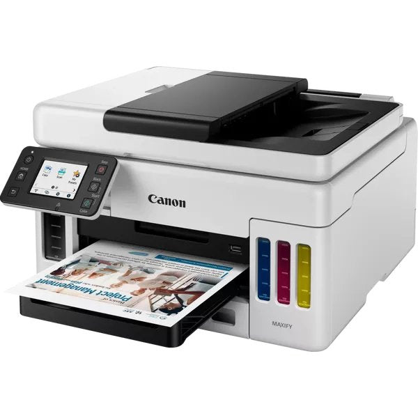 Multifunción Recargable Canon Maxify Gx6050 Megatank Wifi Dúplex Blanca