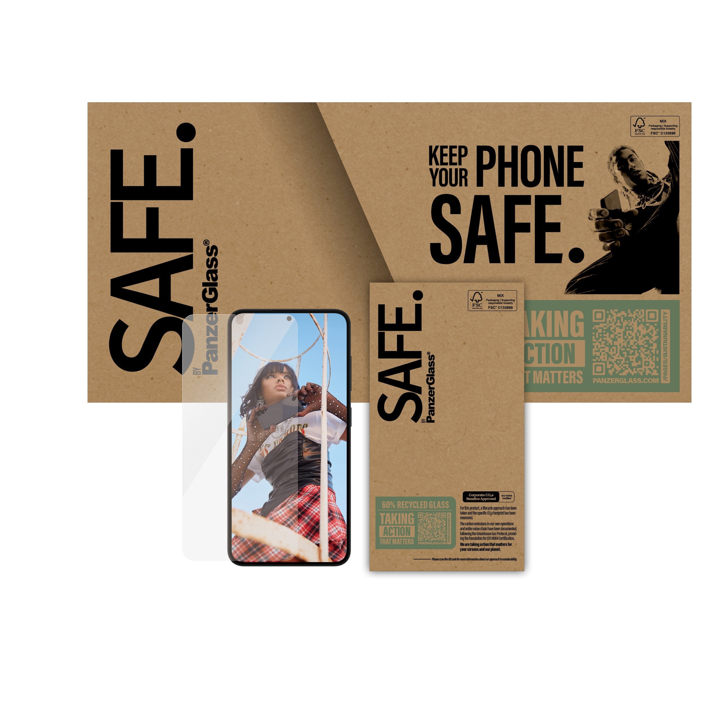 Panzerglass Safe. By Panzerglass - Protector De Pantalla Para Handy