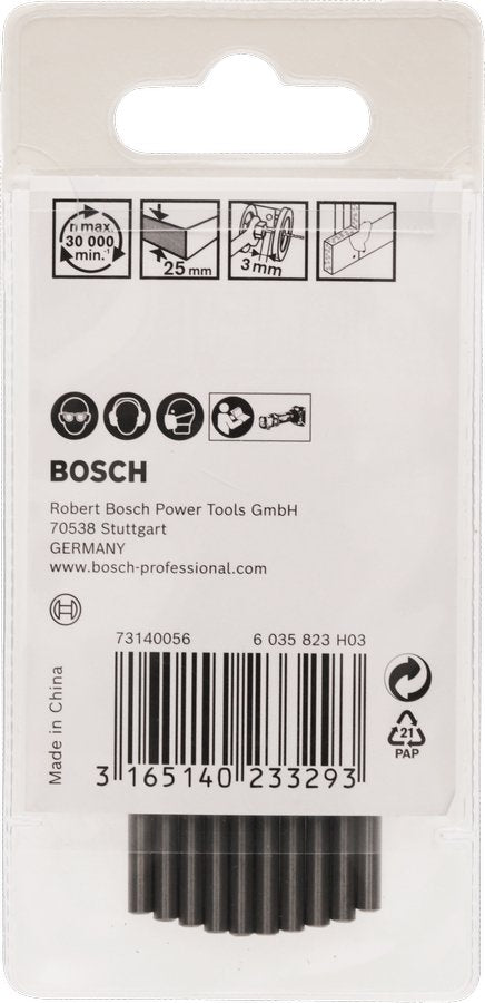 EAN 3165140233293 - Bosch 2 608 620 201 broca Broca de corte espiral 10 pieza(s) imagen 3