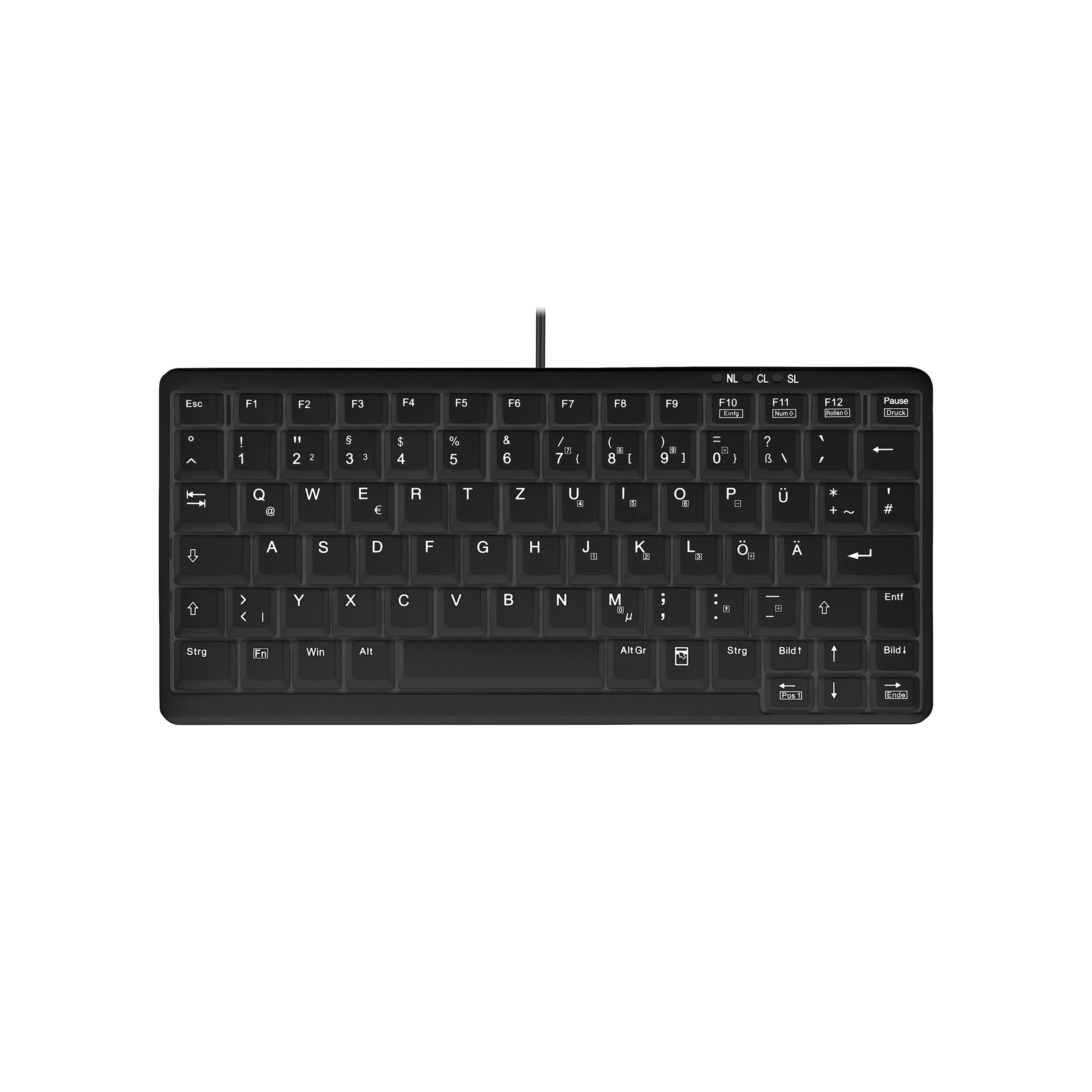 EAN 7061117776915 - Contour Design Active Key AK-4100-U teclado USB Alemán Negro imagen 1