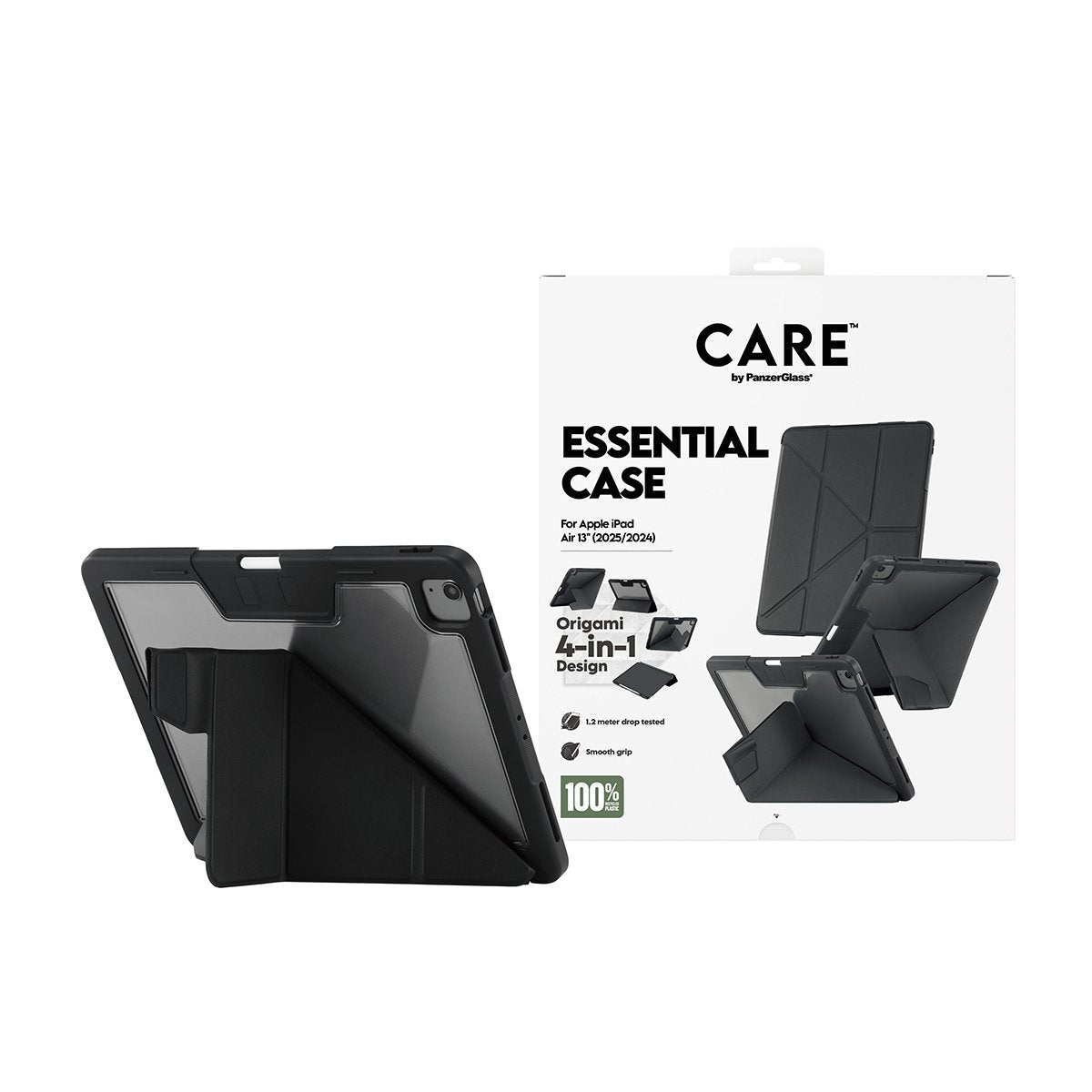EAN 5715685030741 - PanzerGlass CARE™ by Essential Case Black iPad Air 13" (2024-2026) funda para teléfono móvil Negro imagen 2