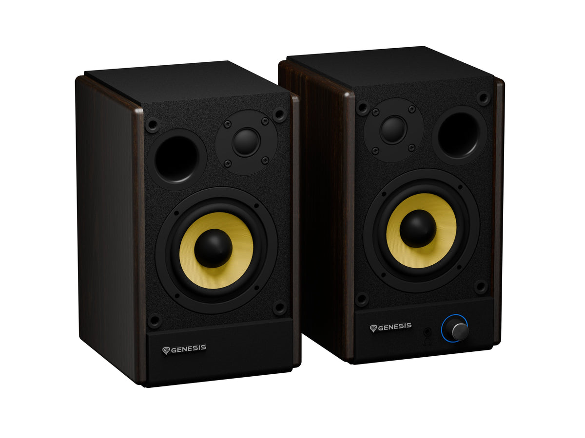 Genesis Arsen 402bt 2.0 Speakers, Brown