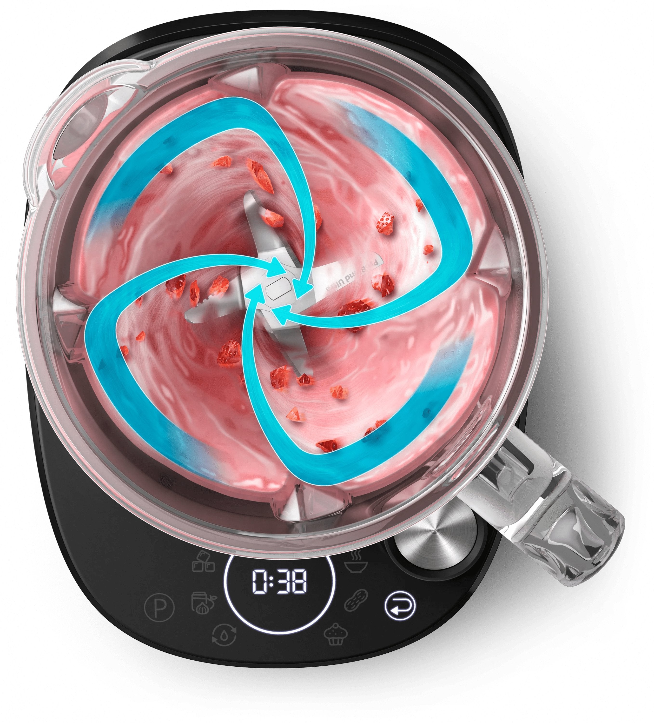 EAN 8720389013591 - Philips 7000 series HR3760/10 licuadora 2 L Batidora de vaso 1500 W Gris imagen 11