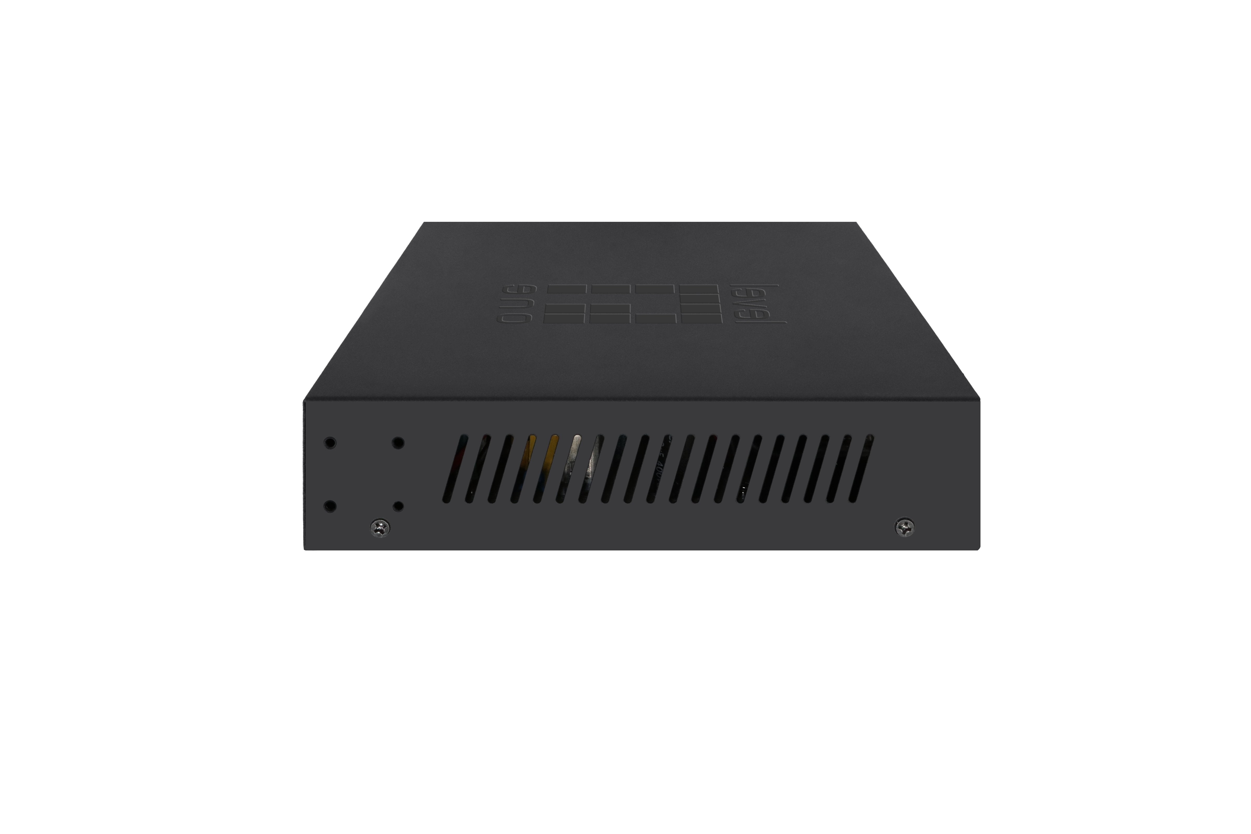 Levelone Switch  8x Ge Ges-2110p 2xgsfp 19" 130w  8xpoe+