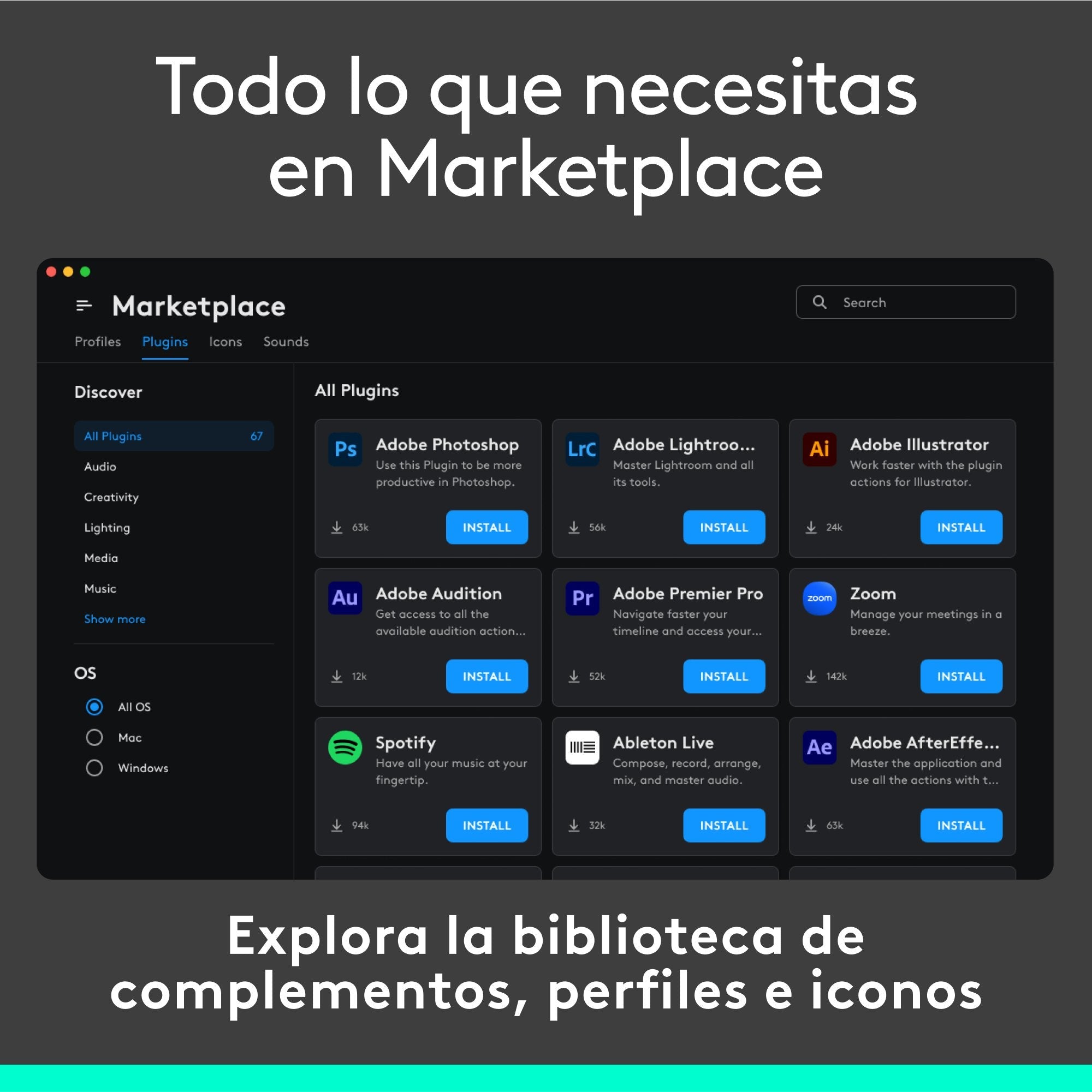 EAN 5099206124714 - Logitech MX Creative Console Teclado Bluetooth/USB imagen 8