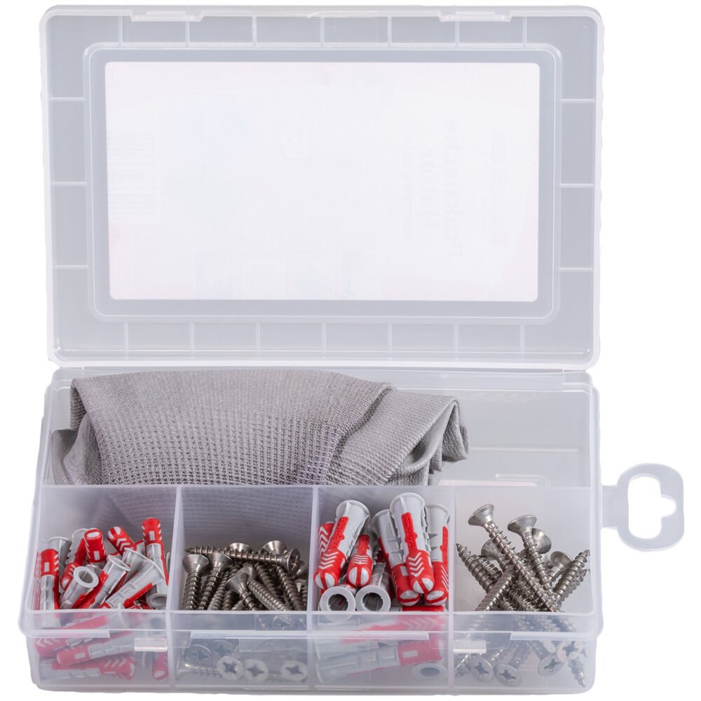 Fischer Tornillos Y Tacos Prácticos Jardín Y Casa, 71 Piezas 553339