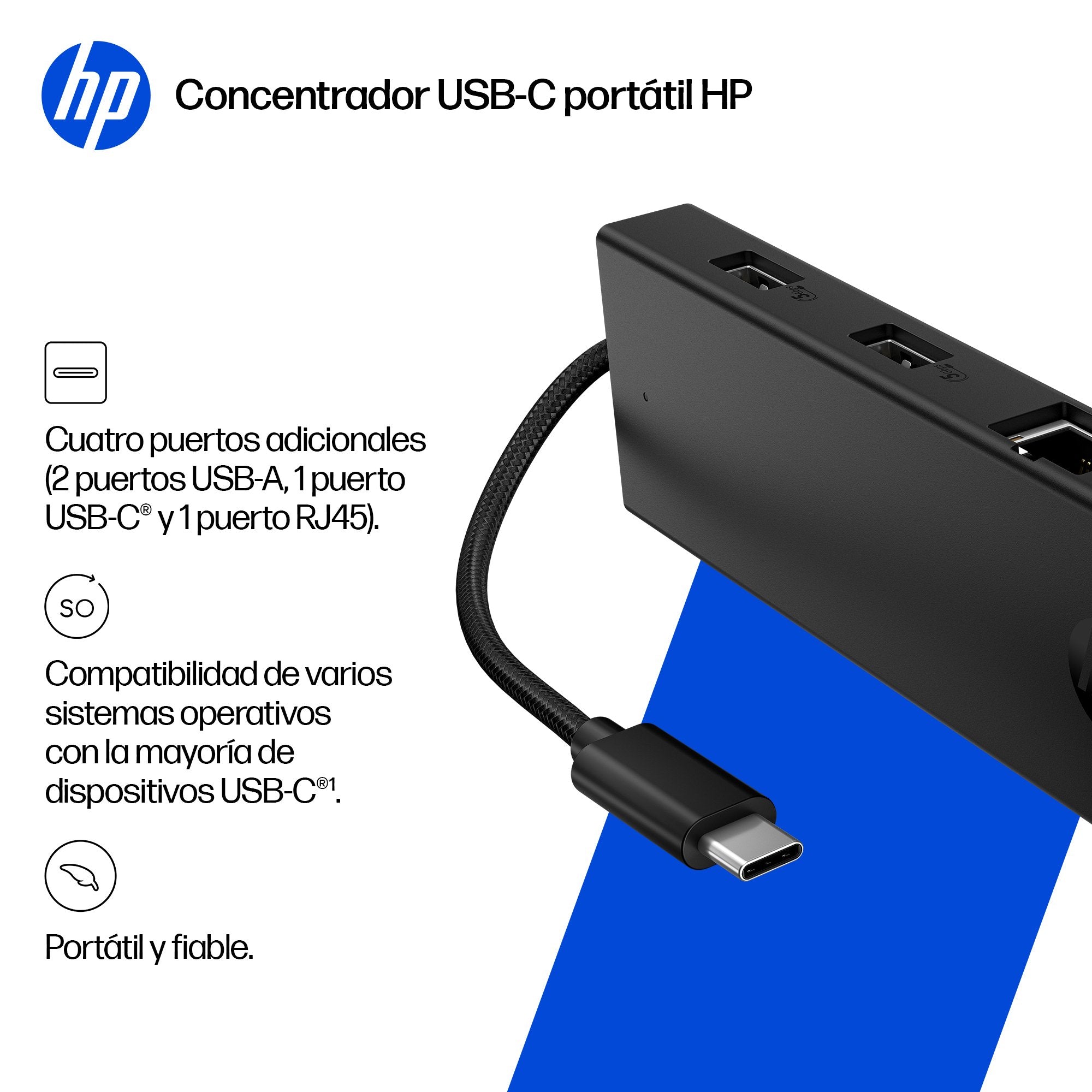 Hp Portable Usb-C Hub