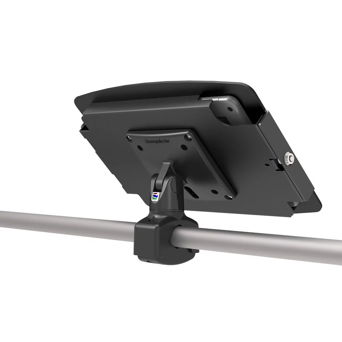 Ipad 10.2" Space Enclosure  Rail Mount Black