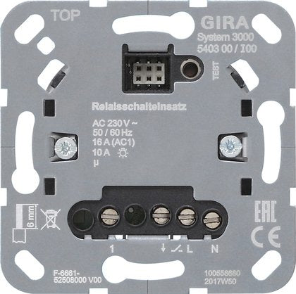 EAN 4010337048282 - GIRA System 3000 Interruptor inteligente Gris imagen 1