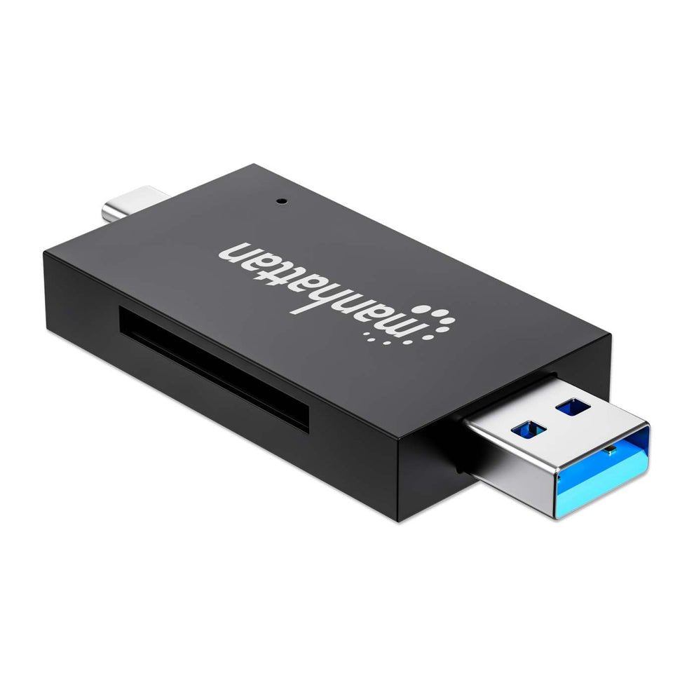 Manhattan Usb 3.0 Typ-C -A Kartenlesegerät Microsd, Sd Mmc