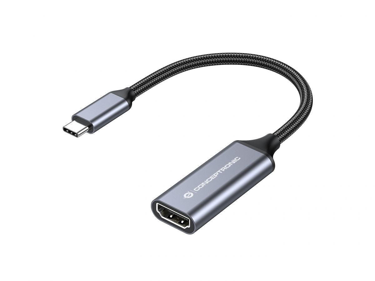 EAN 4015867230831 - Conceptronic ABBY09G Adaptador gráfico USB 4096 x 2160 Pixeles Gris imagen 1