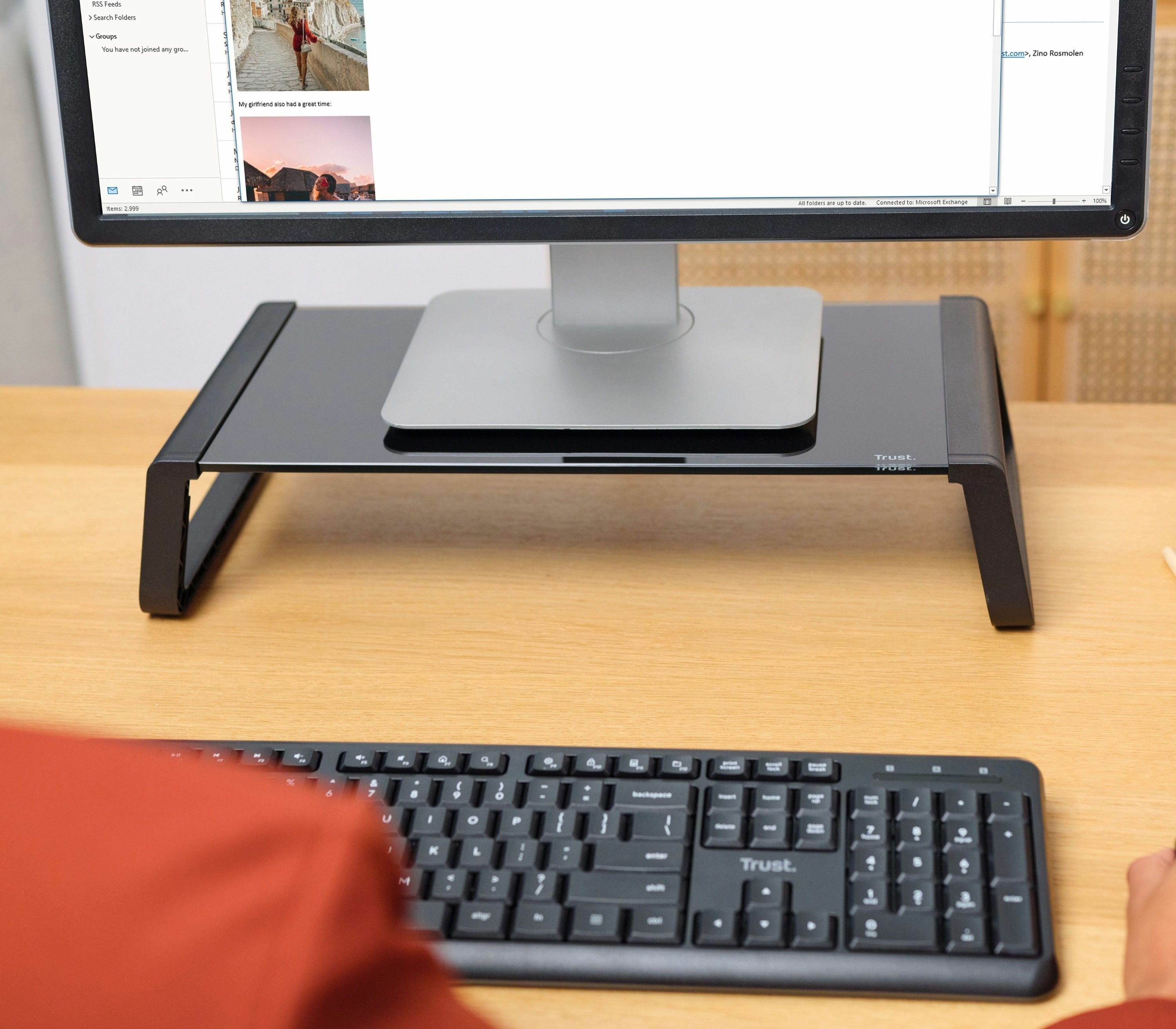 Soporte Para Monitor Trust Monta