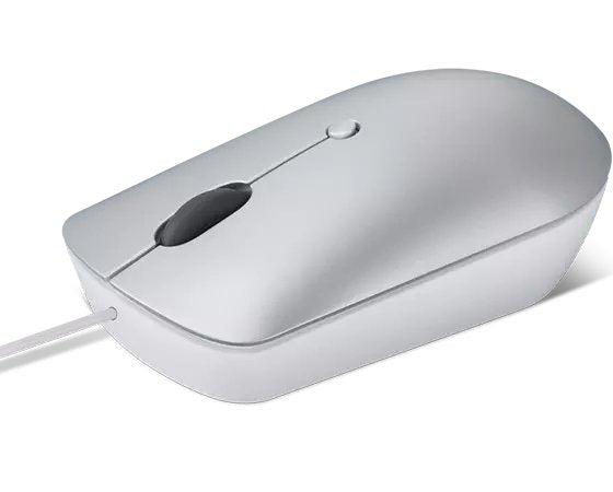 Ratón Compacto Con Cable Lenovo 540 Usb-C (Gris Nube)