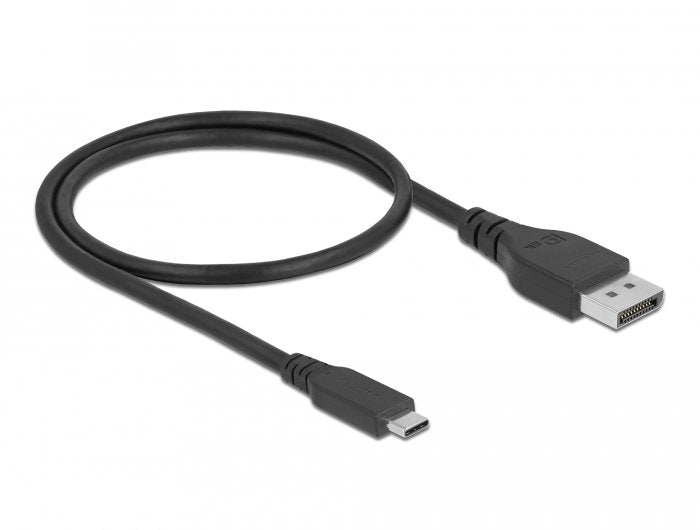 Delock Cable Bidireccional Usb Tipo-C A Displayport 8k 60 Hz 0,5 M