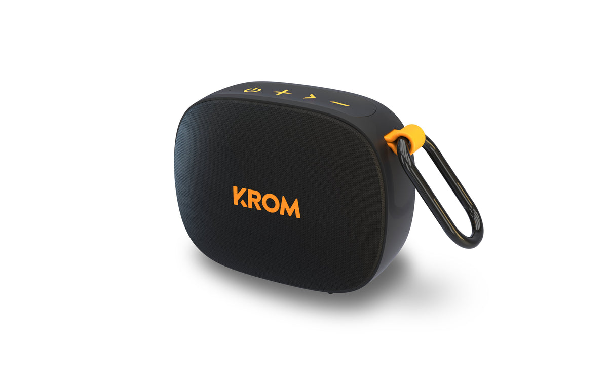 EAN 8436587976841 - Krom NXKROMGROOVY altavoz portátil o de fiesta Altavoz monofónico portátil Negro, Naranja 5 W imagen 1