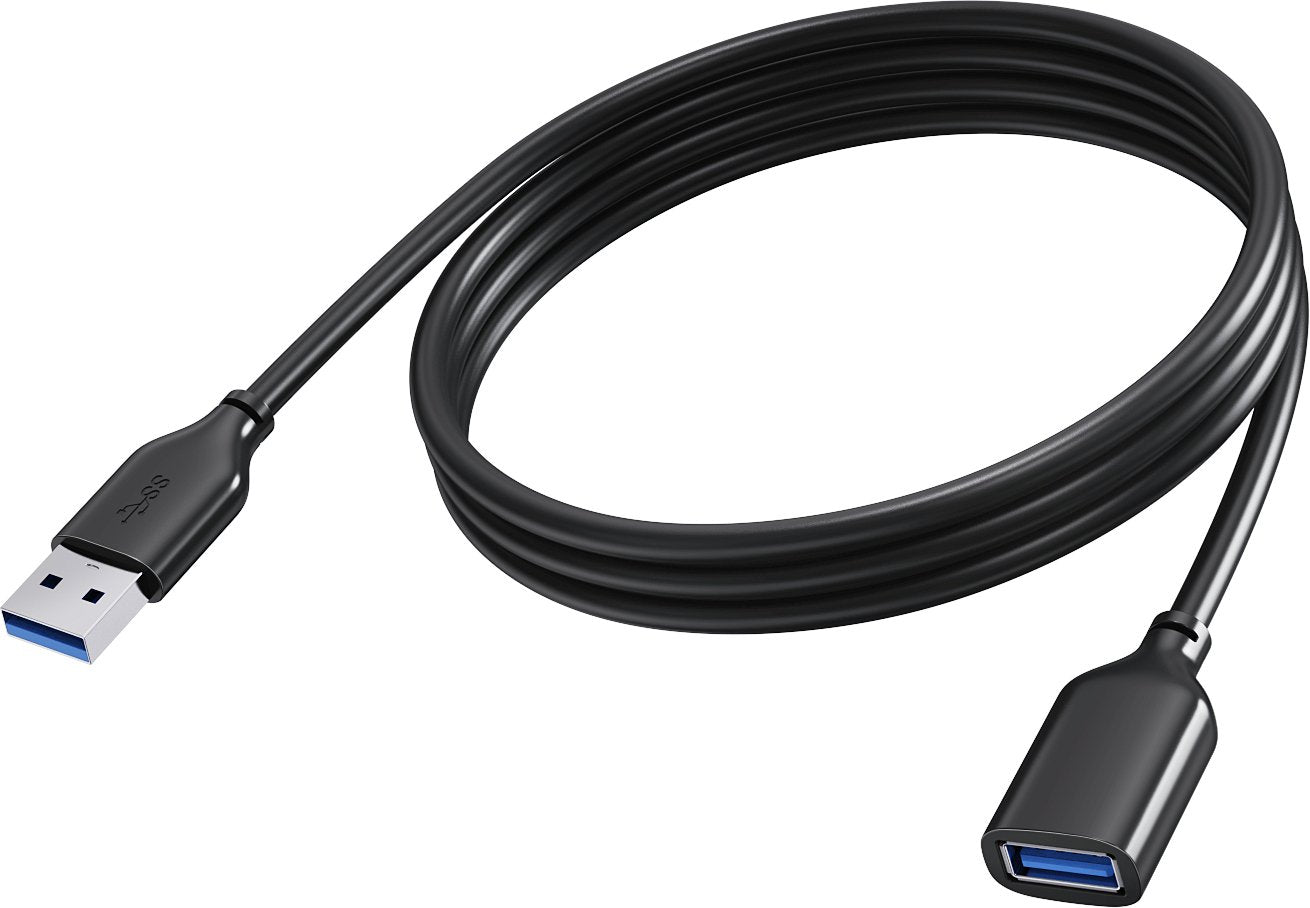 Vision Cable Alargador Usb Usb Tipo A (H) A Usb Tipo A (M) Usb 3.0 2 M Negro