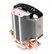Zalman Ventilador Cpu 92mm Cnps5x Performa Zalman Cnps5x Performa, Procesador, Enfriador, 9,2 Cm, Socket 754, Socket 939, Socket 940, 1400 Rpm, 2800 Rpm