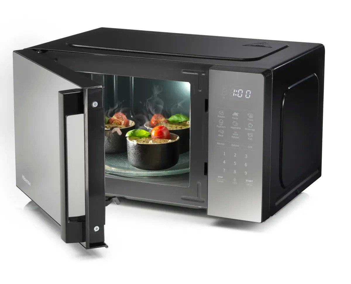 EAN 3838782679902 - Hisense 742039 microondas Plata Microondas con grill Encimera 20 L 700 W imagen 5