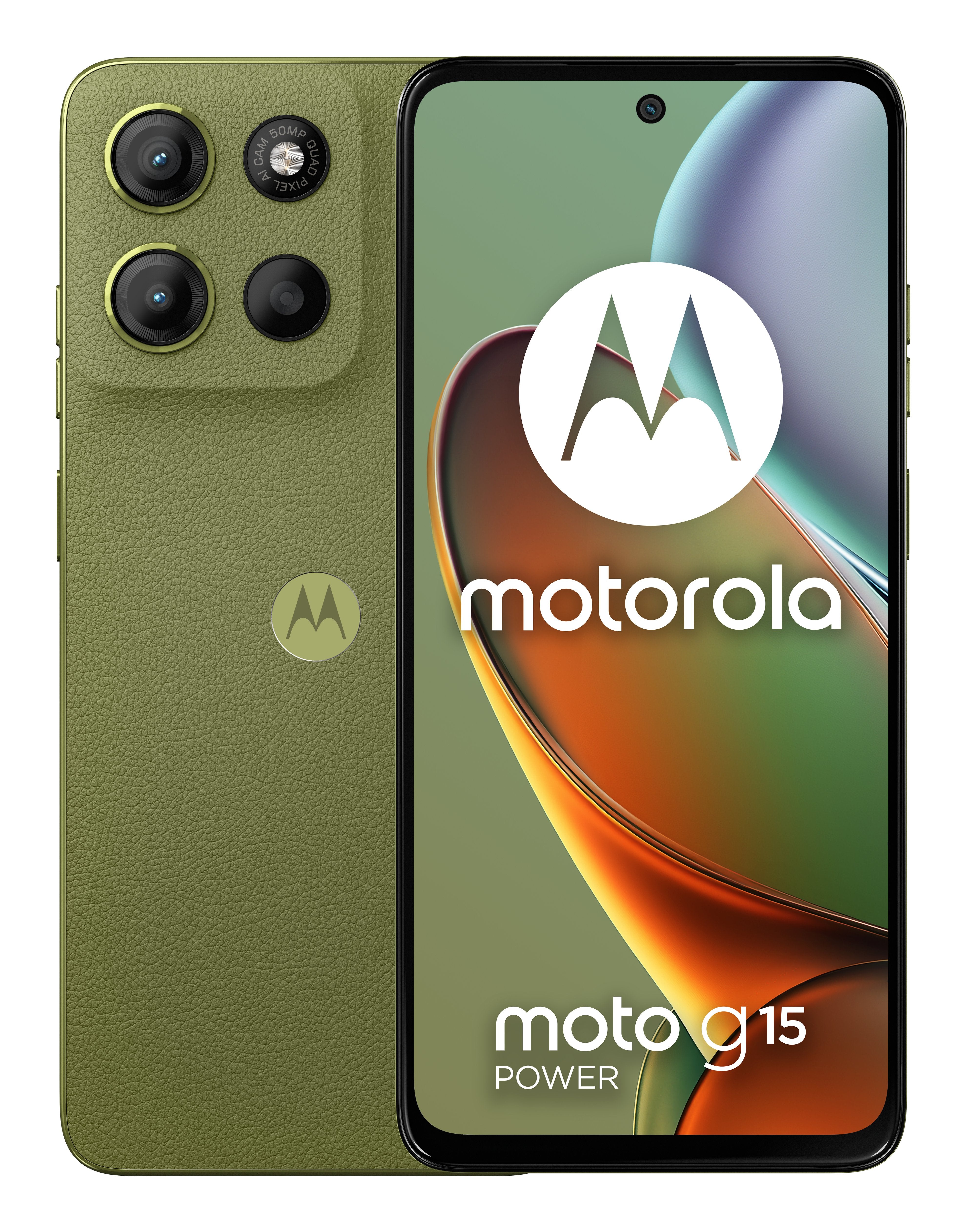 EAN 0840023298264 - Motorola moto g15 power 17,1 cm (6.72") SIM doble Android 15 4G USB Tipo C 8 GB 512 GB 6000 mAh Verde imagen 2