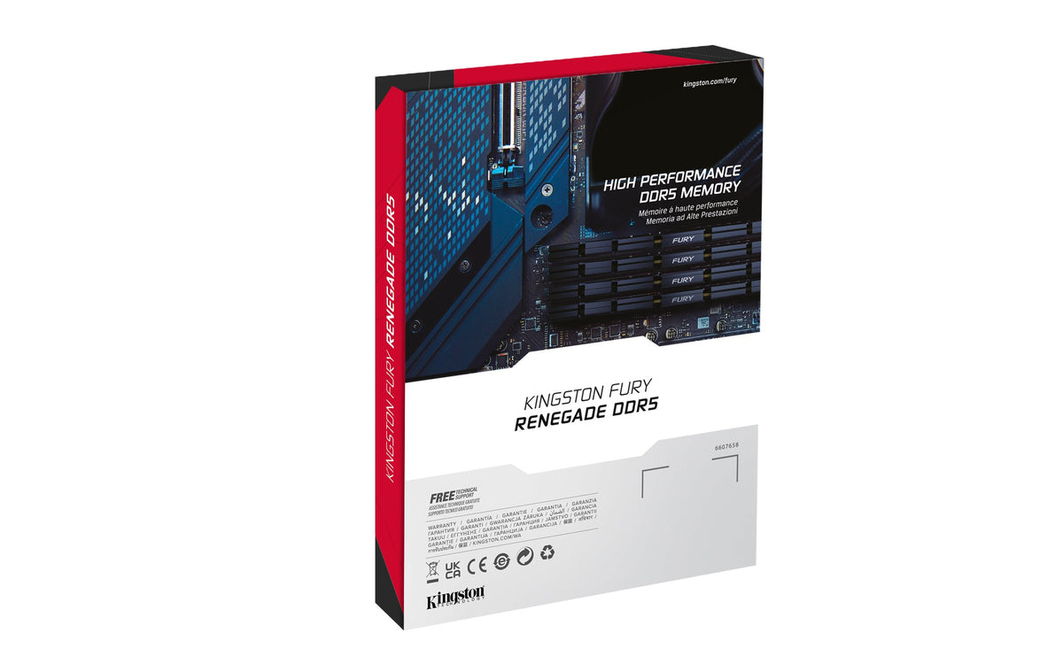 EAN 0740617350487 - Kingston Technology FURY Renegade módulo de memoria 1 x 24 GB 8000 MT/s 288-pin DIMM imagen 8