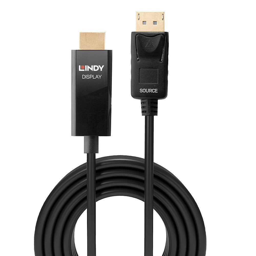 Lindy 40924 Video Cable Adapter 0.5 M Displayport Hdmi Type A (Standard) Black