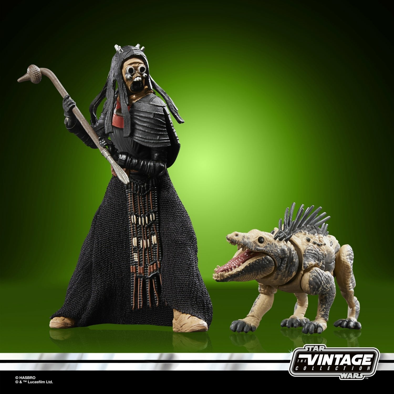 Figura Hasbro Star Wars Coleccion Vintage Tusken & Massiff