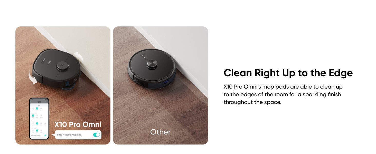 Robot De Limpieza Con Estación De Vaciado Automático Eufy X10 Pro Omni