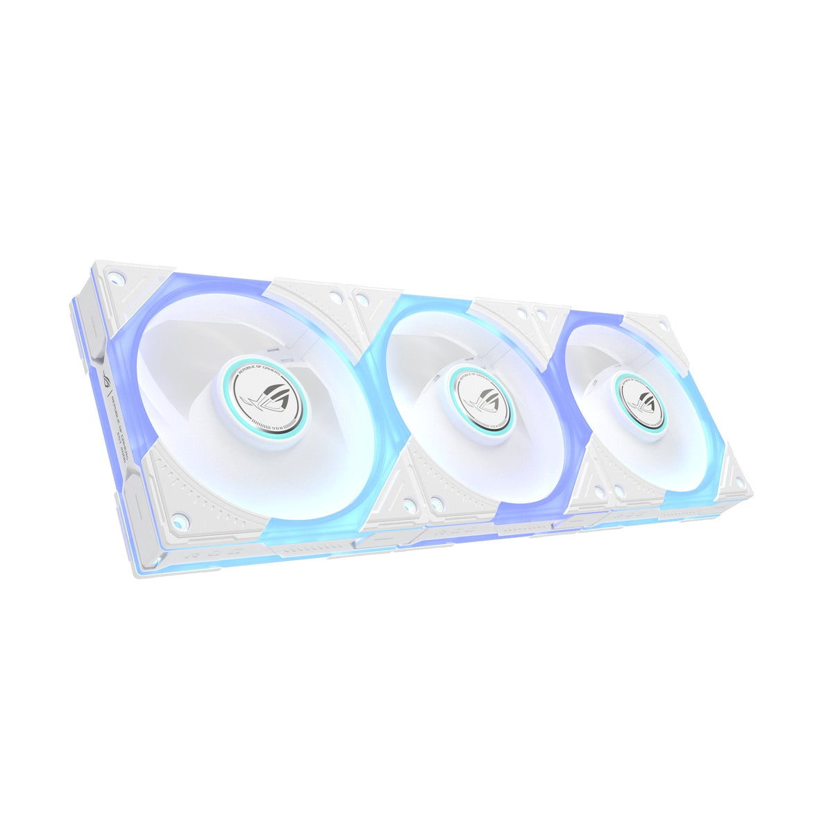 Ventilador Pc Asus Rog Eurux Gr120 Fan Argb Reverse Blanco 3in1