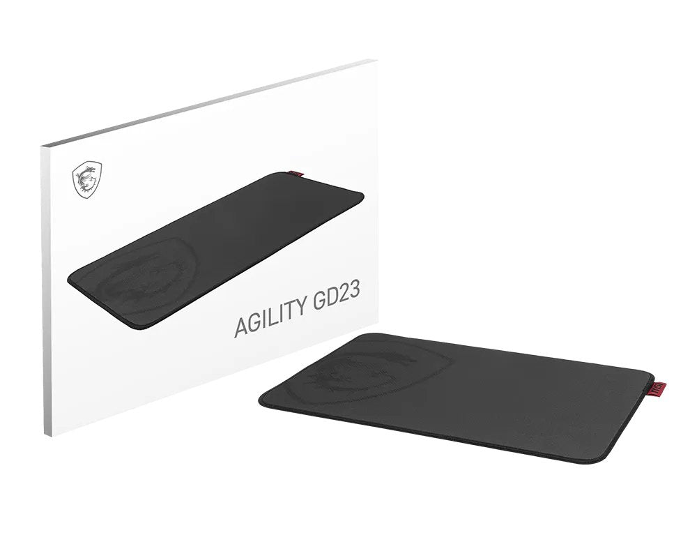 EAN 4711377393799 - MSI AGILITY GD23 alfombrilla para ratón Alfombrilla de ratón para juegos Negro imagen 1