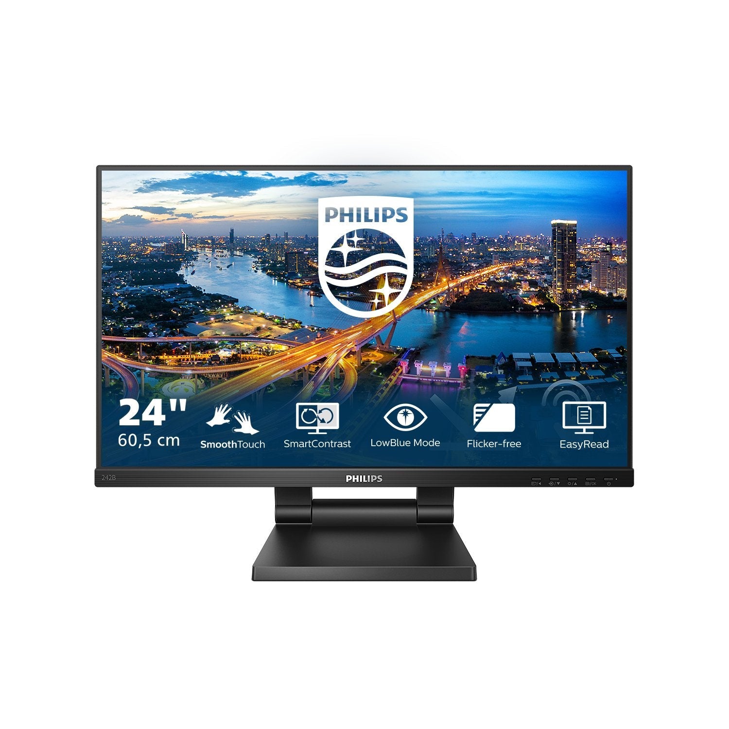 Monitor Philips Lcd Smoothtouch 23.8''
