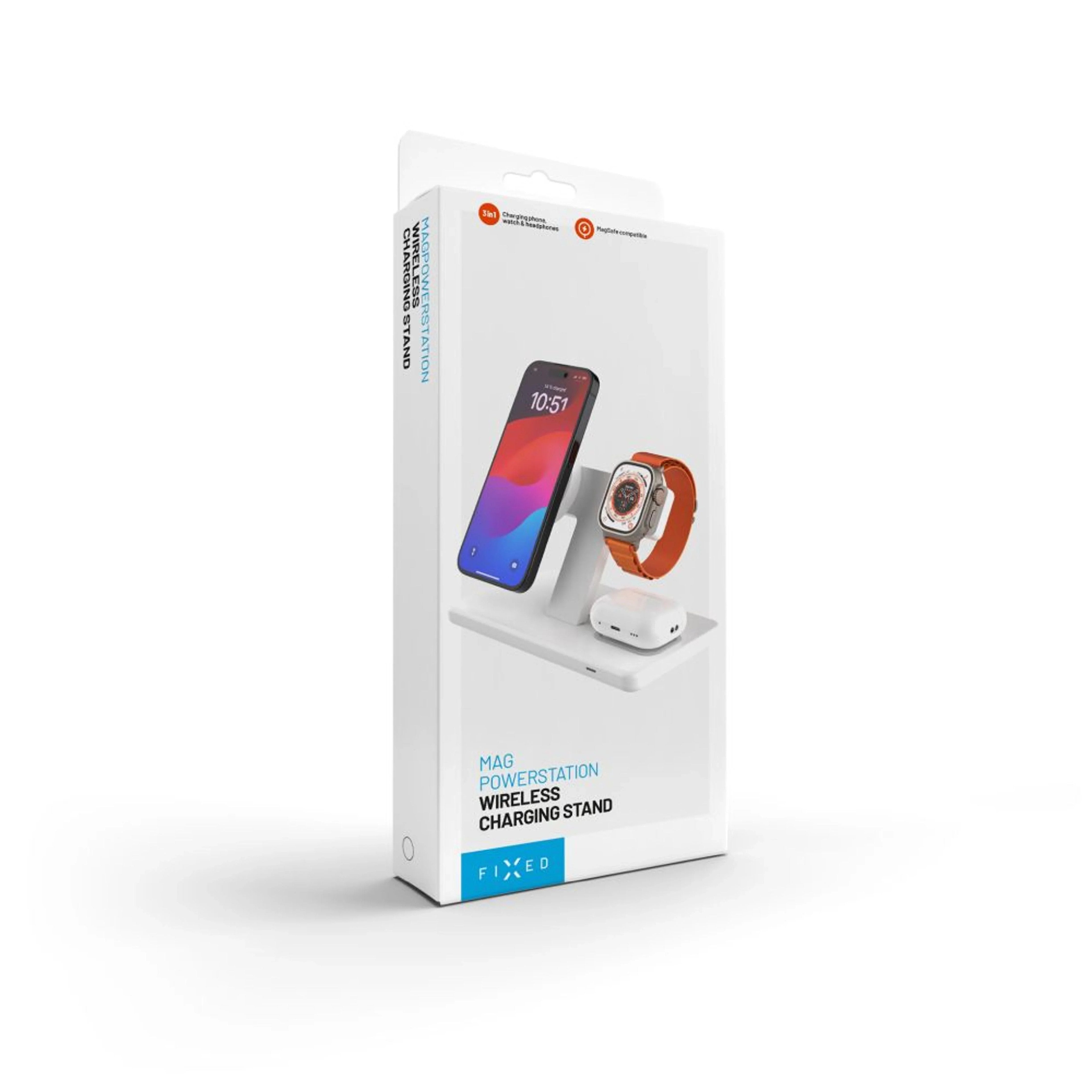 EAN 8591680134168 - FIXED FIXMPOS-WH cargador de dispositivo móvil Smartphone, Reloj inteligente, Auriculares Blanco USB Carg imagen 4