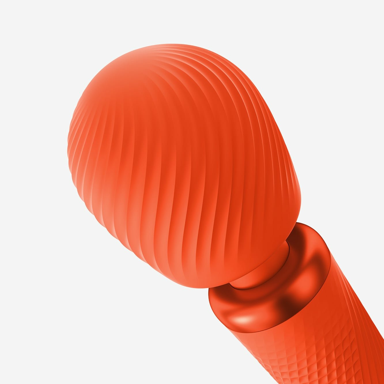 Fun Factory - Vim Wand Rumble Vibrador Recargable Silicona Naranja