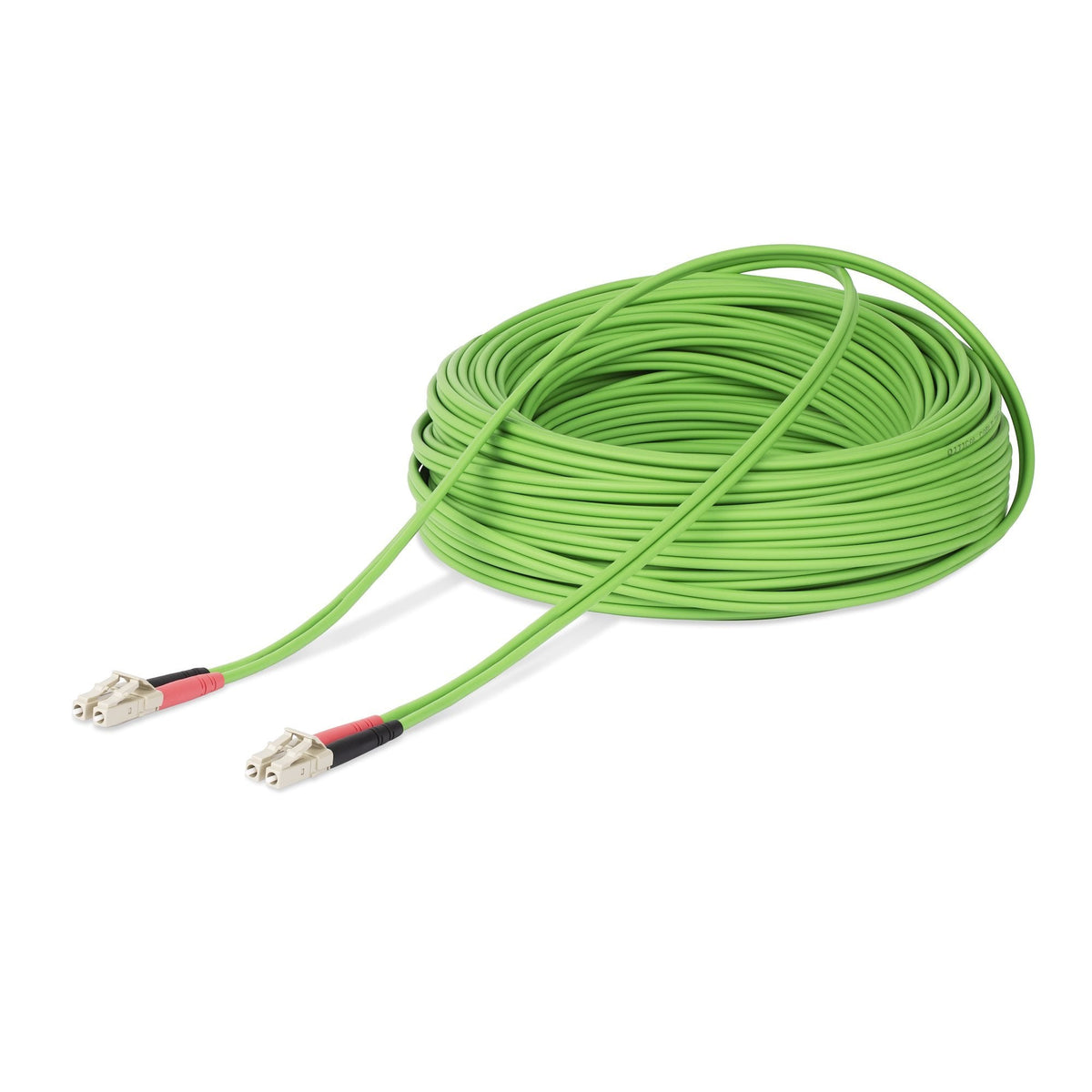 Startech Cable De Fibra Óptica Lc A Lc [Upc] Om5 Multimodo 25m - Dúplex 50/125?M Lommf Tipo Cremallera Vcsel 40g/100g - No Sensible A Los Dobleces - Low Insertion Loss - Lszh