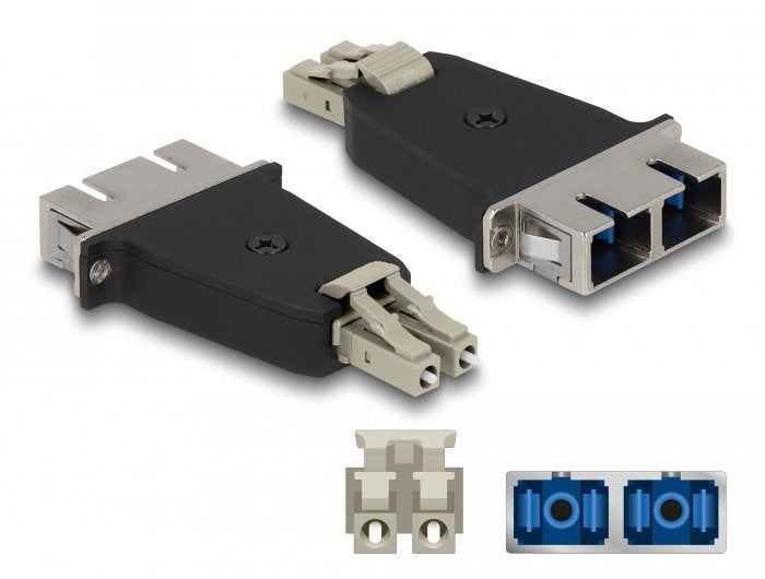 Lwl Hybrid Kupplung Lc Duplex Stecker Zu Sc Duplex Buchse Beige