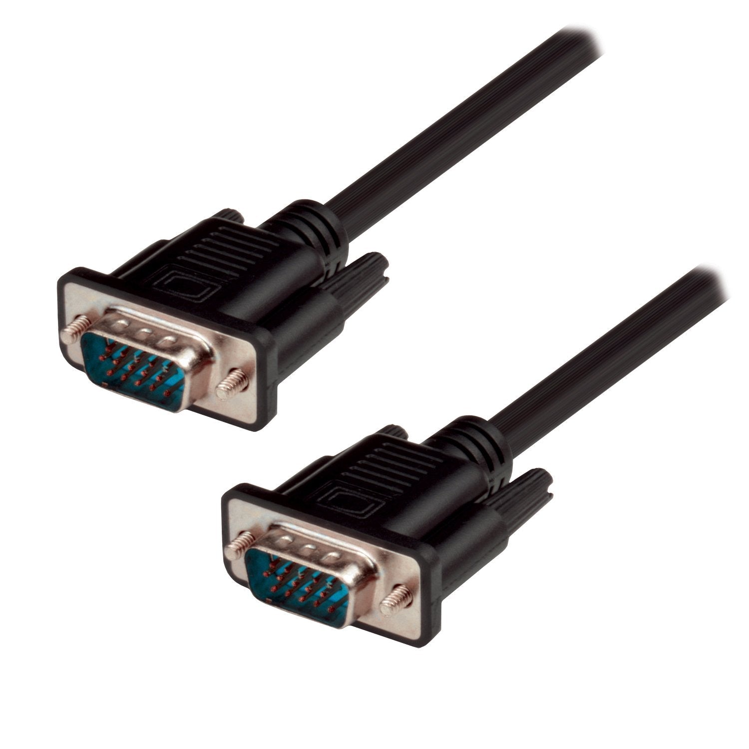 Mcl - Cable Svga Hd15 Macho / Macho Surblindã© 3 Coax + 9 Fils - 20m Negro