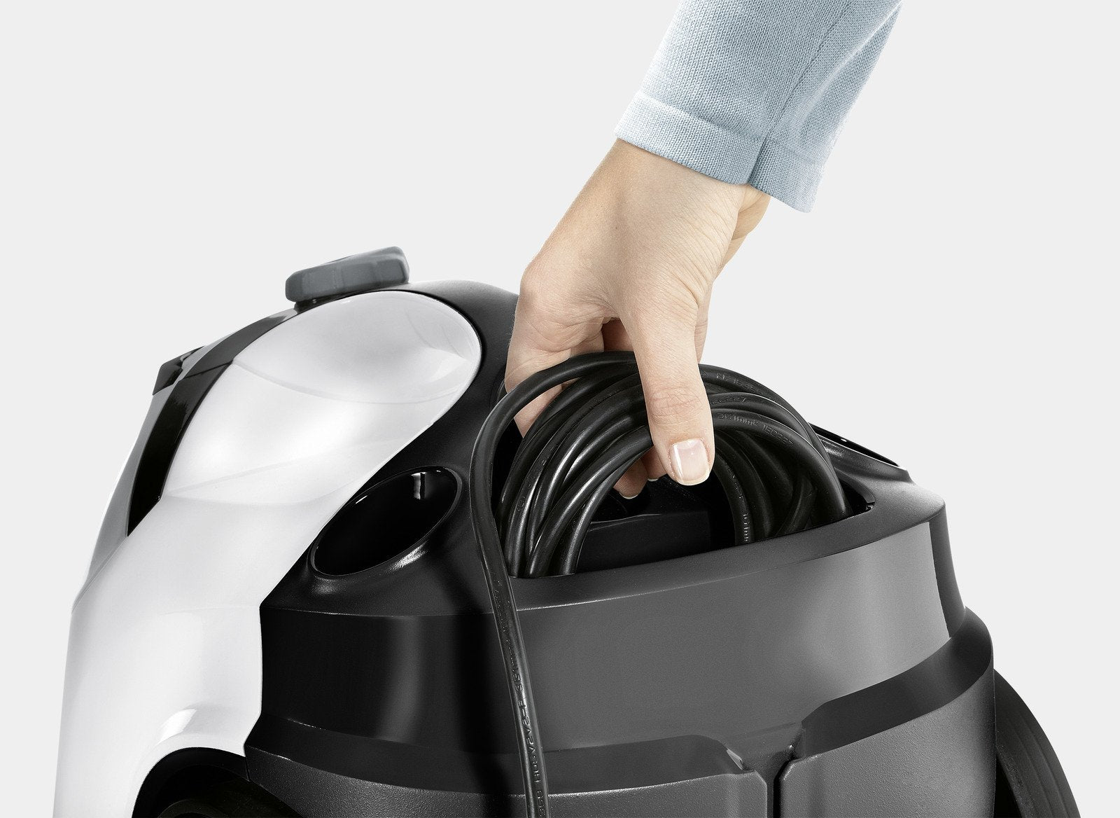 Kärcher Sc 5 Easyfix Iron Plug Limpiador A Vapor Cilíndrico 1,5 L 2250 W Negro, Blanco