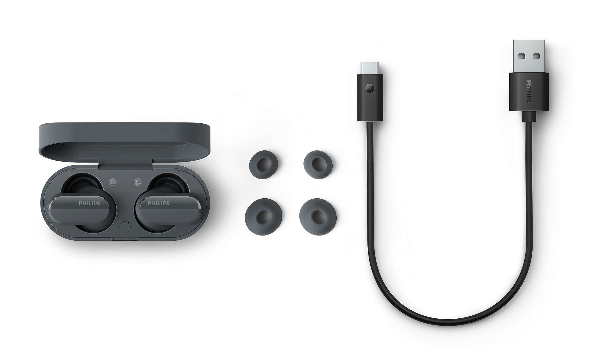 EAN 4895229131606 - Philips TAT3508BK/00 auricular y casco Auriculares True Wireless Stereo (TWS) Dentro de oído Llamadas/Mús imagen 3