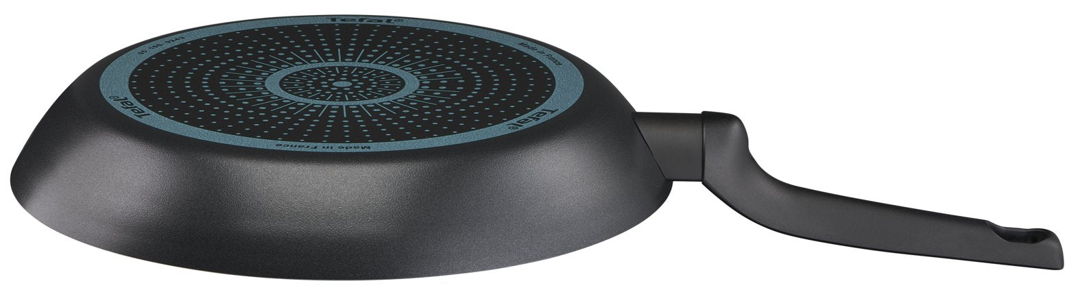 Sartén  Tefal Easy Cook & Clean B5550433 Multiuso Alrededor, Pan Negro, Alrededor, Sartén Multiuso, Negro, Titanio, Aluminio, Thermo-Spot