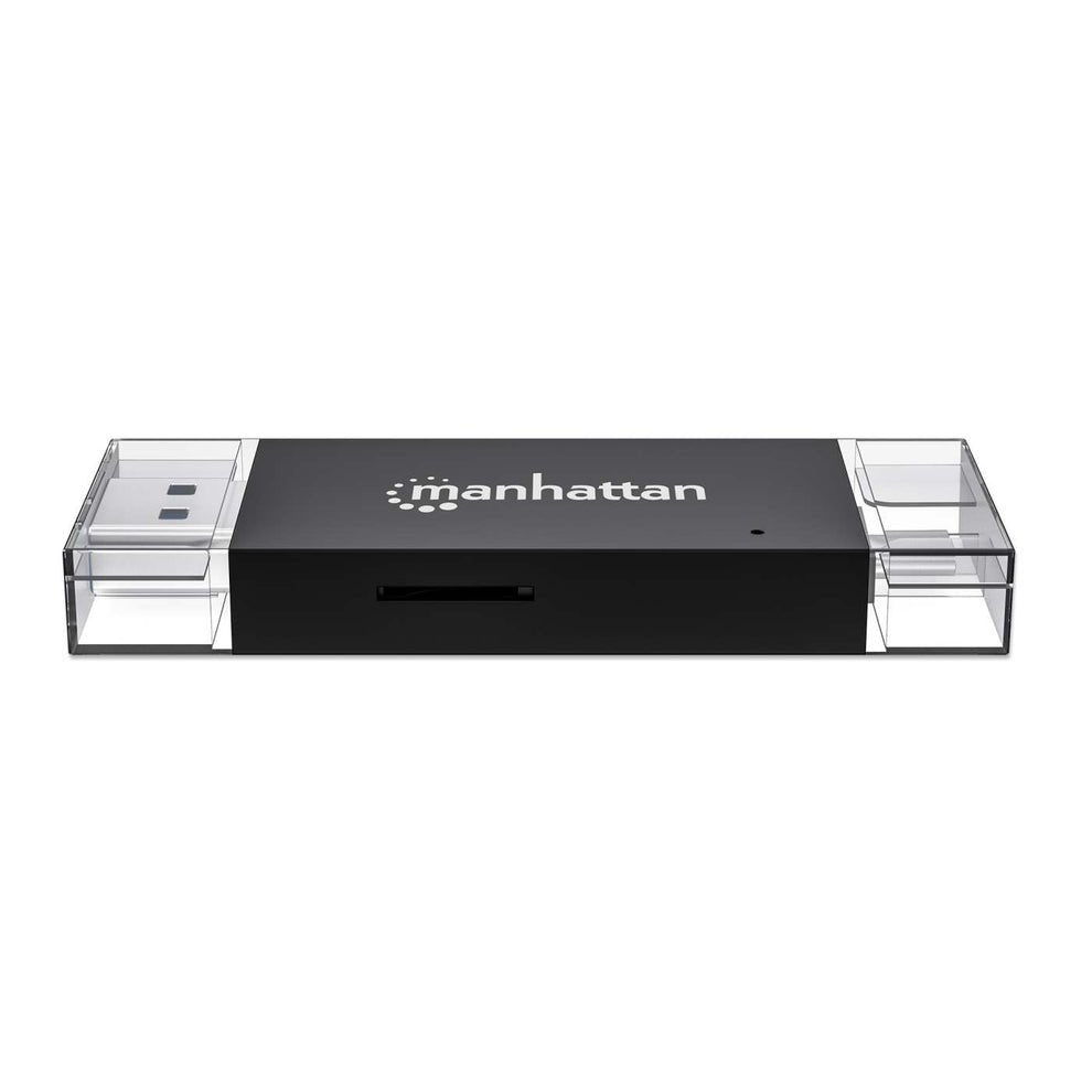 Manhattan Usb 3.0 Typ-C -A Kartenlesegerät Microsd, Sd Mmc