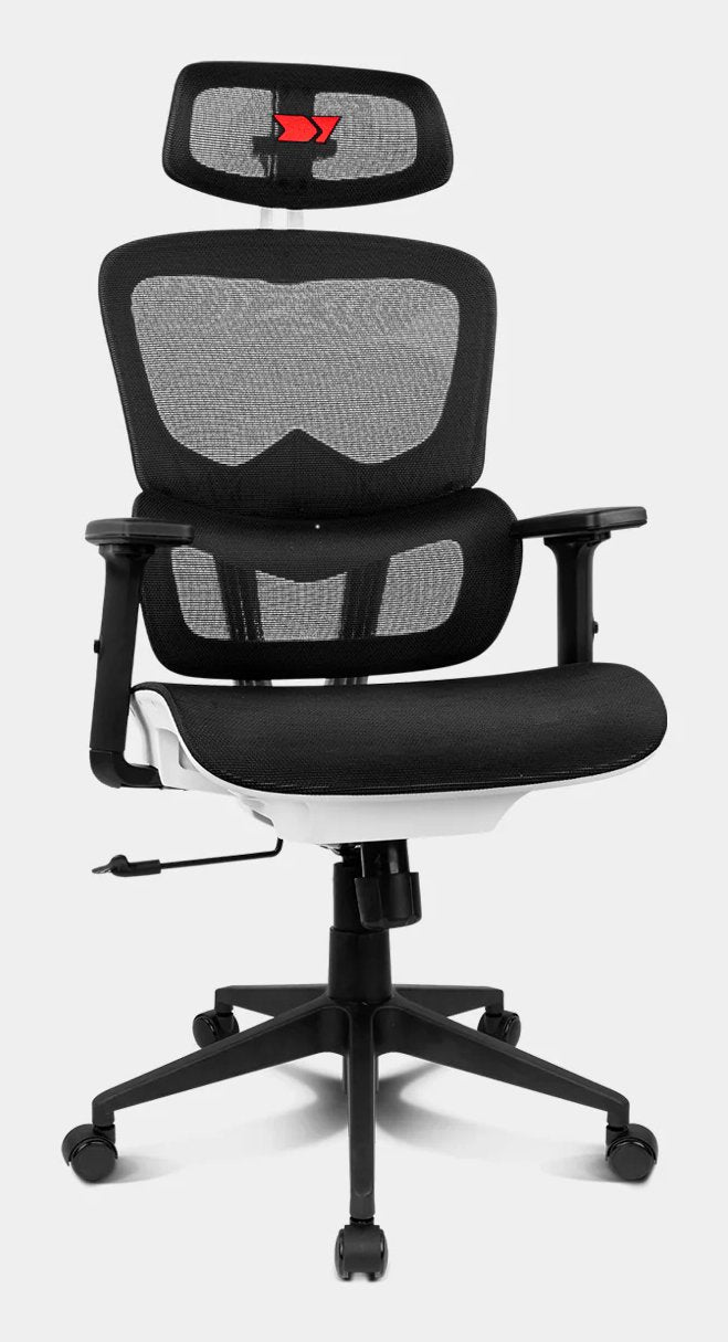 Silla Gaming Drift Drair 200  Tejido Negro / Blanco Malla