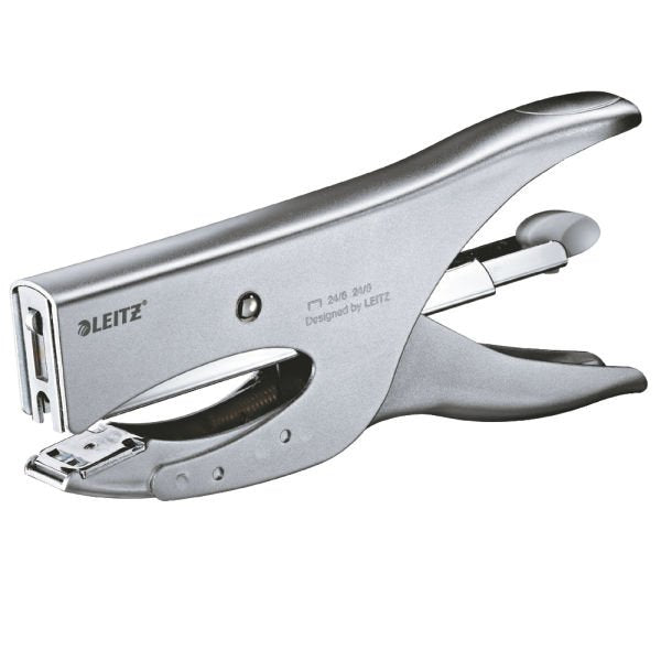 Leitz Heftzange Plateado