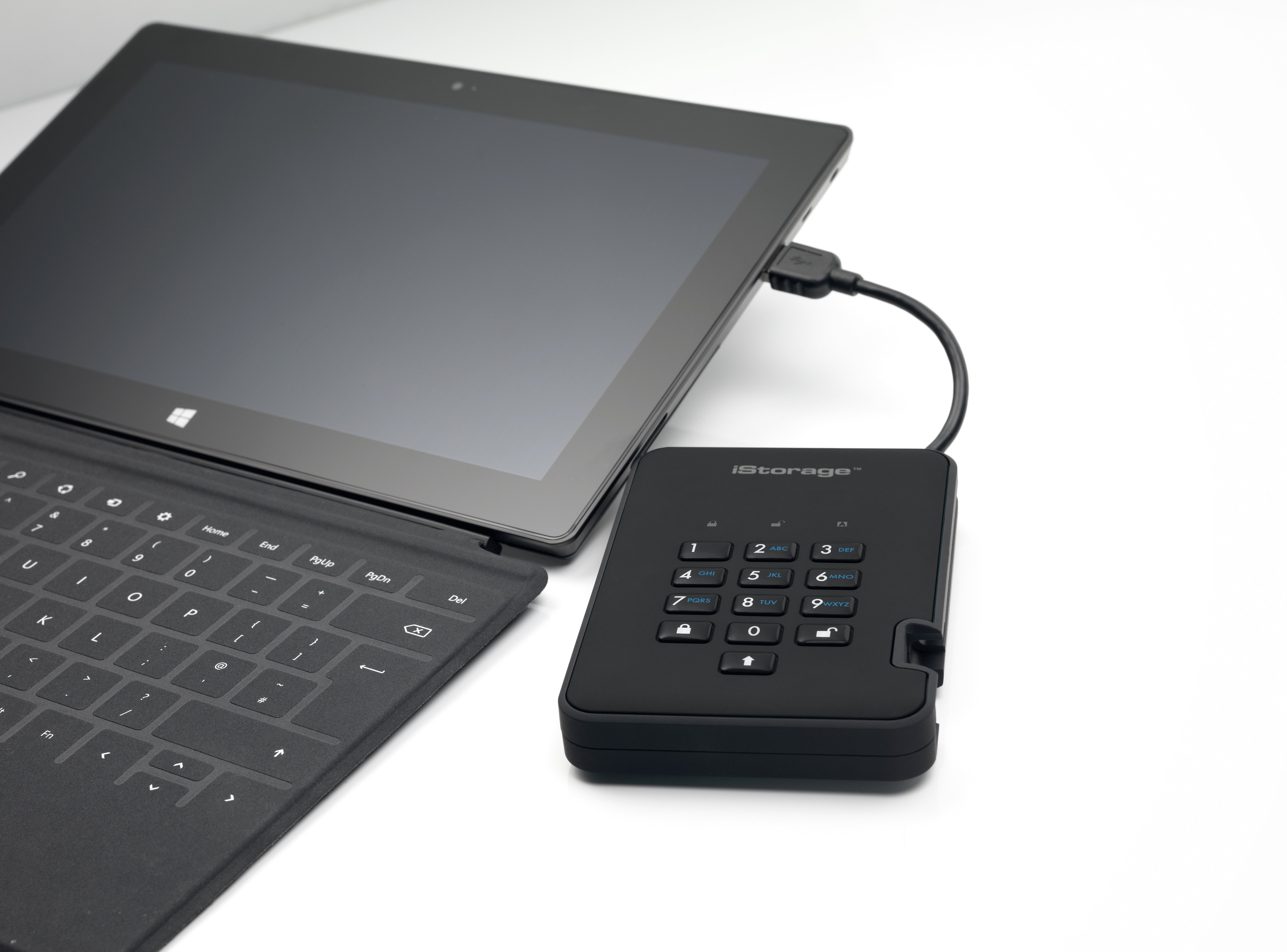 Istorage Diskashur2 Ssd 256-Bit 1tb - Black